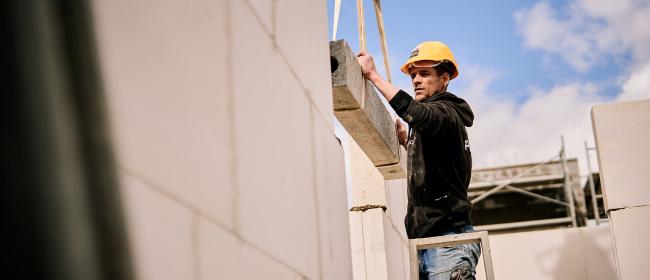 Maçon chez Picard Construct